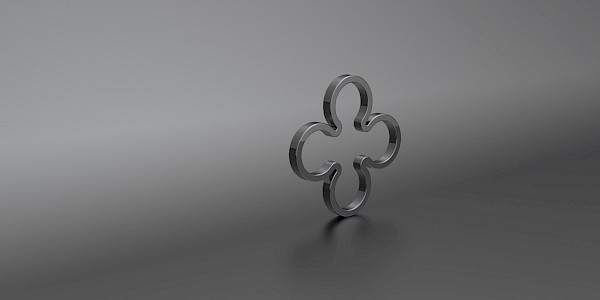 Die Speiche mit dem Kleeblatt